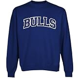 NCAA Buffalo Bulls Arch Applique Crew Neck Fleece Sweatshirt - Royal Blue