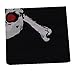 BS® 3pcs 22*22 Inch 100% Cotton Pirate Bandanas Novelty Double Sided Print Skull Cowboy Party Favor Scarf Headband Head Wraps Handkerchiefs