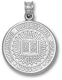 Indiana Hoosiers Solid Sterling Silver Seal Pendant