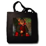 Little Dracula - Black Tote Bag 14w X 14h X 3d Little Dracula - Black Tote Bag 14w X 14h X 3d