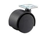 光 双輪キャスタプレート50mm KWP-50