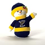 9" NHL ST. Louis Blues Plush Animated Musical Christmas Snowman Stuffed Animal