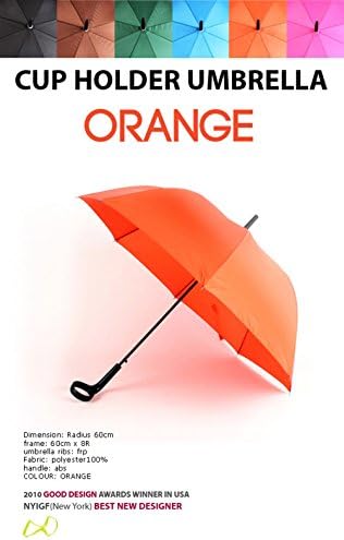 [ LF] EK Design Cup holder umbrella (Orange)