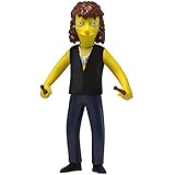 NECA Simpsons 25th Anniversary Series 4 Joey Kramer 5" (Aerosmith) Celebrity Action Figure