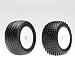 Fr R Wheels and Tires, White: Micro-T B DT
