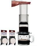 AeroPress Coffee and Espresso Maker with Bonus 350 Micro Filters