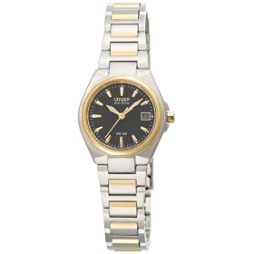 Citizen Ladies Eco-Drive Two-Tone Watch #EW1384-58E