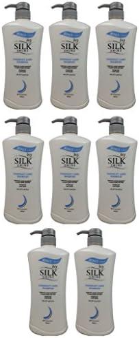 AWARD-WINNING 8 BOTTLES Ivy Silkshine DANDRUFF CARE Daily Hair Shampoo (950ml / 32 fl oz) by Leivy - Removes Dandruff and Promotes Healthy Scalp, Moisturizing, Shine-Enhancing -GET IN ONE WEEK