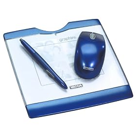 Wacom Graphire3 4X5 USB Tablet -Sapphire Blue by