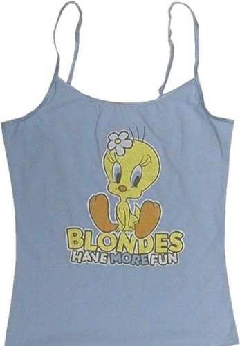 Tweety Blondes Have More Fun Camisole for women ON SALE! 412Q2TCTMZL Tweety Blondes Have More Fun Camisole for women ON SALE!