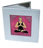 Yoga Namaste Rose Double Mirror Compact