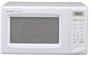 Sharp R-206FW 700-Watt 4/5-Cubic-Foot Compact-Size Microwave, White
