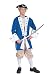 Adult Blue Colonial Captain Costume