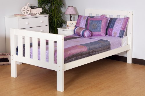 Canwood Alpine II Twin Bed, White