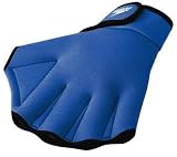 Speedo Aqua Fit Training Swim Gloves Large Royal Blue