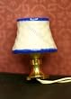 Miniature Kahlert Blue Porcelain Table Lamp