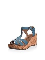 Fly London Sandalias planas (Turquesa)