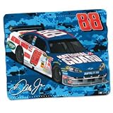 Dale Earnhardt Jr Nascar Fleece Blanket (National Guard)