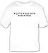 A cat is a dog with an attitude T-shirt Large White