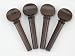 Musaica Fine Fittings - French 4/4 Violin Pegs in Rosewood