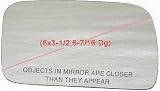 MIRROR GLASS vw volkswagen GOLF 85-87 JETTA view rh
