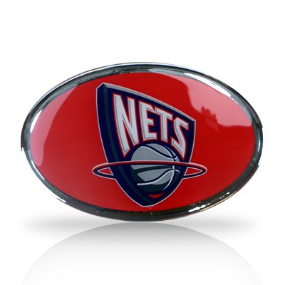 NBA New Jersey Nets Color Car Emblem