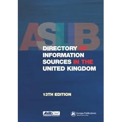 Aslib Directory of Information Sources in the United Kingdom