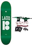PLAN B Complete Skateboard PJ LADD BOSTON GREEN 8 8.0