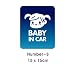 Automobile Window Bumper Sticker Door Easy Apply Decal Baby (2A)