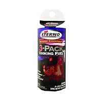 Sterno 2.6-Ounce Outdoor Cooking Fuel, 3-Pack