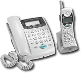 GE 27957GE1 2.4GHz Corded Phone with Digital Messaging System and Cordless Handset