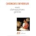 Essais d'ethnopsychiatrie g�n�rale