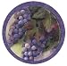 From the Barware Party Supply Collection. Grapes Assorted Coasters. Features a colorful assortment of green and purple grapes. 8 coasters are included in each package. Each coaster measures 3.5".