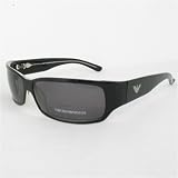 EMPORIO ARMANI SUNGLASSES 9142/S MH9 BN BLACK CRYSTAL (DARK GRAY LENS)