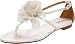 Badgley Mischka Women's Zowie Thong Sandal,White,7 M US