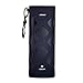 Ecandy Portable NFC Waterproof Super Bass Resonance Bluetooth Wireless Speaker With Power Bank Bluetooth CSR 4.0 Technology Compatible Outdoor Sport/ Climbing Stereo With Metal Snap Hook,Black