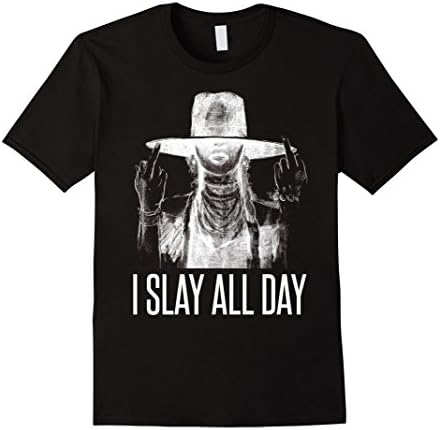 Men's I Slay All Day TShirt XL Black