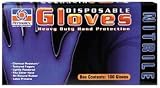 Permatex Disposable Blue Nitrile Gloves Box (100 ct.) - Large