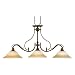 Quoizel Fairchild 3 Lt Island Light