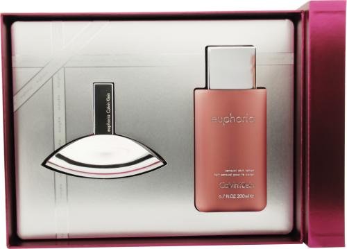 Euphoria by Calvin Klein for Women. Set-Eau De Parfum Spray 1.7-Ounces & Body Lotion 6.7-Ounces