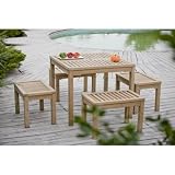 Rawgarden Cube-it Mini Backless Bench