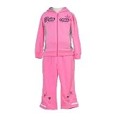 Royal Girls Baby Toddler Little Girl Pink Princess Jogging Suit 12M-6X