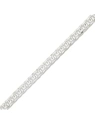 Sterling Silver 6.25mm Franco Chain - 9 Inch