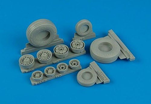 Wheelliant 1:32 F-14 D SUper Tomcat Weighted Wheels for Trumpeter Kit #132001