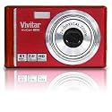 VIVITAR VIVICAM 8225 8MP DIGITAL CAMERA RED FOR SD