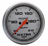 Auto Meter 4369 Ultra-Lite Full Sweep Electric Water Temperature Gauge