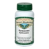 Nature s Wonderland Gymnema Sylvestre Herbal Supplement Capsules, 625 mg, 60-Count Bottles (Pack of 3)