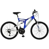 Pacific Chromium Boy’s Dual-Suspension Mountain Bike (24-Inch Wheels)