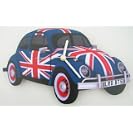 VW Beetle Union Jack Wall Clock - BT5