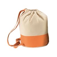 Hyp HY800 Canvas Beach Duffel - Natural/Orange - OS